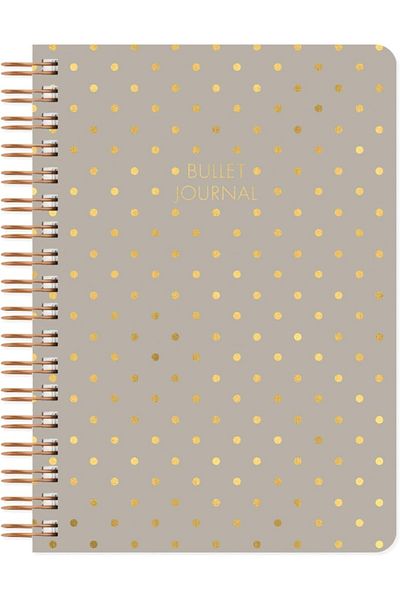 STOREMAX Sellbuystore Color Dotted Bullet Journal Pro Notebook Shine Sand 17X24 1053513