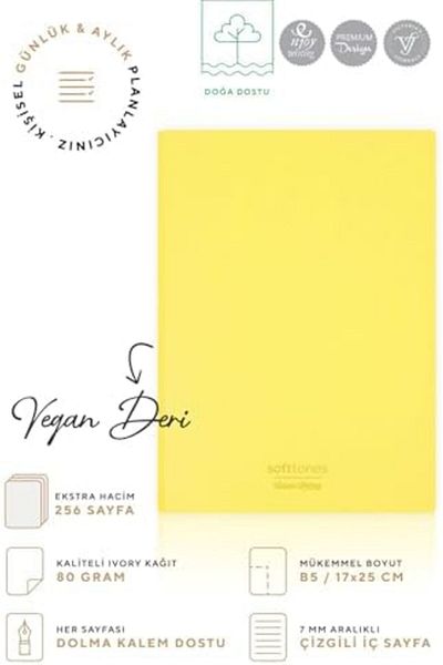 STOREMAX Sellbuystore Flexible Cover Notebook B5 Cream 128 Yp. Striped 1053513