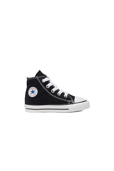 converse تشاك تايلور أول ستار هاي توب - حذاء كاجوال أسود للأطفال