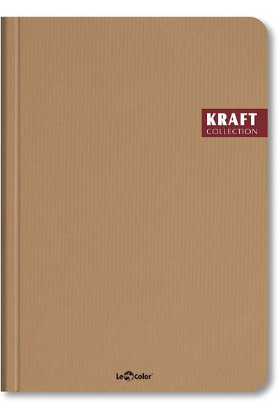 STOREMAX Jvnnastore Color Kraft Office Notebook Lined Coffee Trendyfr 646268