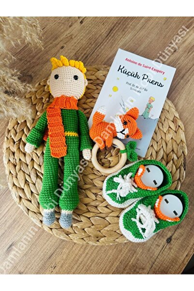 Damla Amigurumi Küçük prens 3lu set