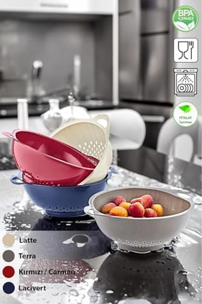 STOREMAX Jvnnastore Double Deck Strainer Latte Trendyfr 646268