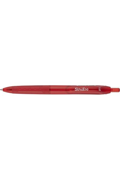 STOREMAX Ntwork Office Hybrid Ballpoint Pen 12 Pcs Packaging Red Art 1087243
