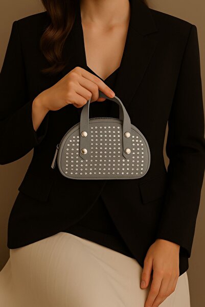 Handley Розкішна міні-сумочка з ручної роботи з інкрустацією діамантами