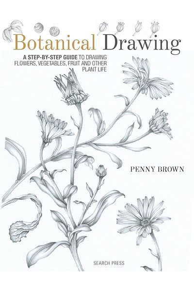 STOREMAX Muartshop Drawing: a Step-By-Step Guide to Drawing Flowers, Vegetables, Fruit and Other Plant Life