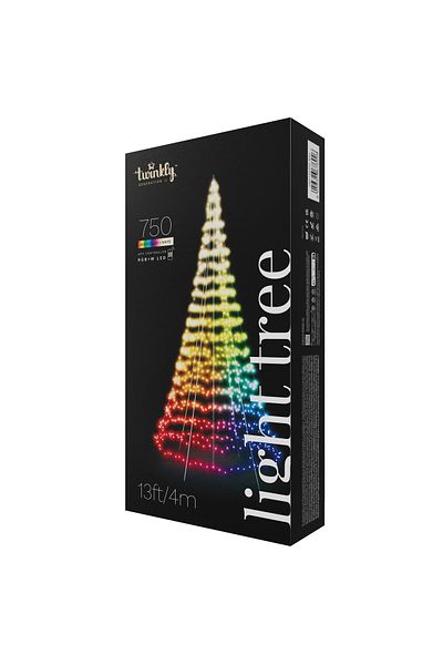 Twinkly Twinkly Outdoor Christmas Tree, 750 LEDs, 4m, IP44, Wi-Fi