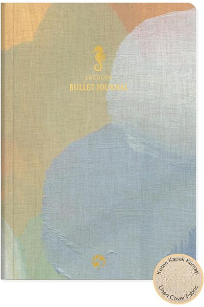 STOREMAX Jvnnastore Color 17X24 Linen Dotted Bullet Journal Notebook Seahorse Trendyfr 646268