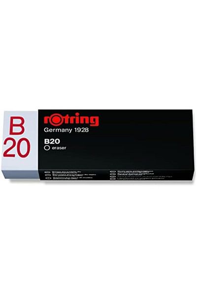STOREMAX Muartshop Rapid B20 Pencil Eraser, Large Size, White 871301
