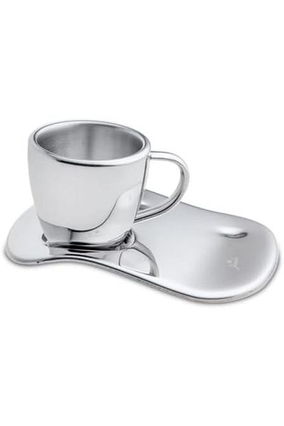 STOREMAX Jvnnastore Timeless Wavy Double Wall Coffee Cup Set for 2 People Trendyfr 646268