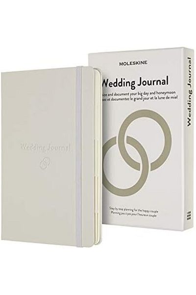 STOREMAX Lvnmblya - Wedding Journal, Themed Notepad - Hard Cover Notebook, Wedding
