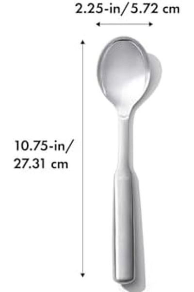 STOREMAX Ntwork - Good Grips Steel Serving Spoon, Stainless Steel Art 1087243