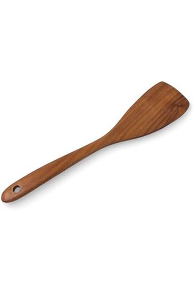 STOREMAX Sellbuystore Natural Acacia Wood Hand Carved Serving Spatula 32cm |   Antibacterial, Durable