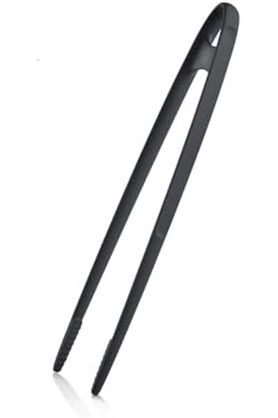 STOREMAX Jvnnastore Practical Fireproof Non-Stick Hard Plastic Tweezers Tongs |   Resistant up to 220 Degrees C