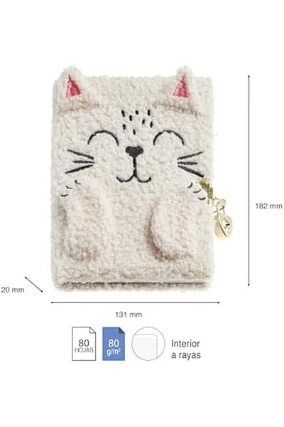 STOREMAX Sellbuystore Gift Mr Locked Diary Cat 1053513