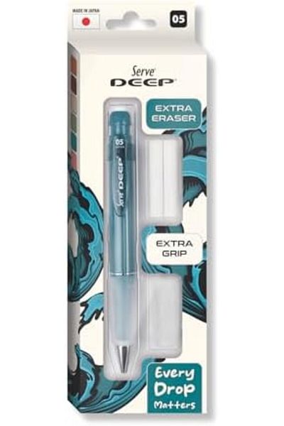 STOREMAX Jvnnastore Deep Klm & & Set with Eraser Refill 05mm Ocean Blue Trendyfr 646268
