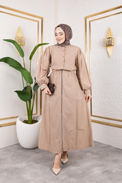 cadsy Zippered Skirt Shirt Set