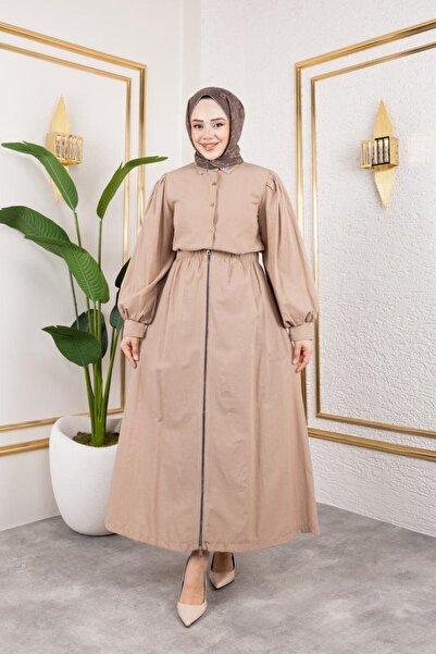 cadsy Zippered Skirt Shirt Set