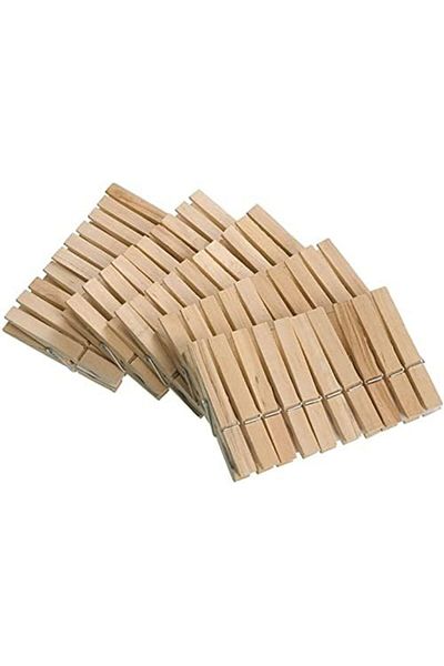 STOREMAX Bystoreby Pieces Wooden Clothes Pegs Newdesing 646268