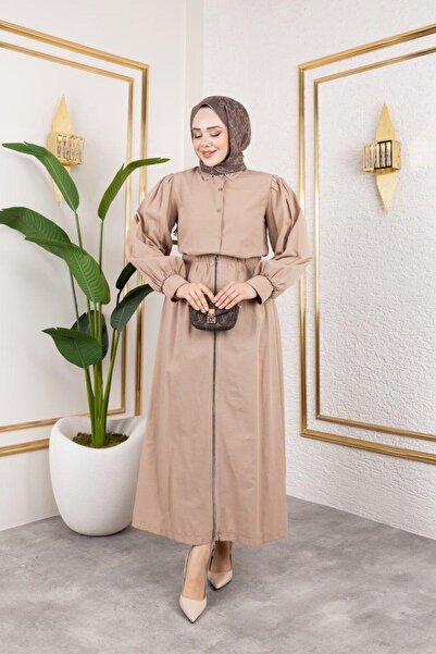 cadsy Zippered Skirt Shirt Set