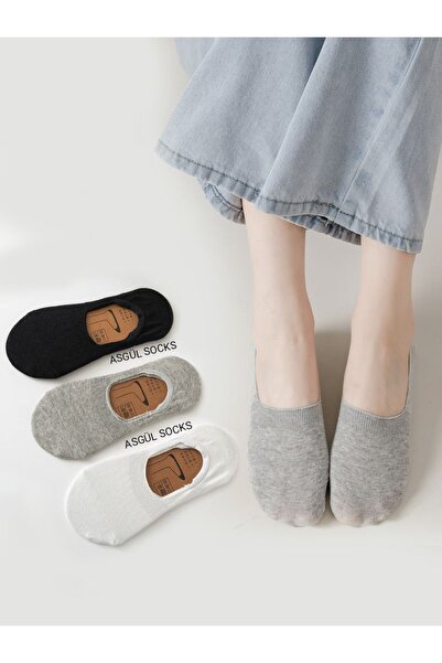 ASGÜL SOCKS Kadın babet çorap seti 5 çift