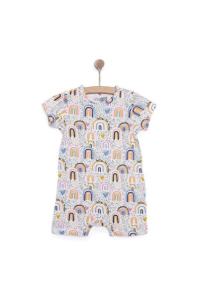 ebebek Hello Baby HelloBaby Kız Kısa Tulum Kız Bebek