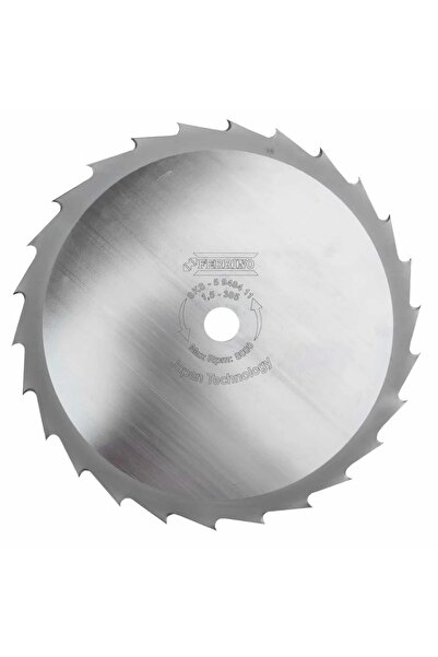 Ferrino Motorlu Tırpan Japon Bıçak Daire Testere 305mm deliksiz Gri