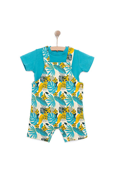 ebebek Hello Baby HelloBaby Basic Şort Salopet-Tshirt