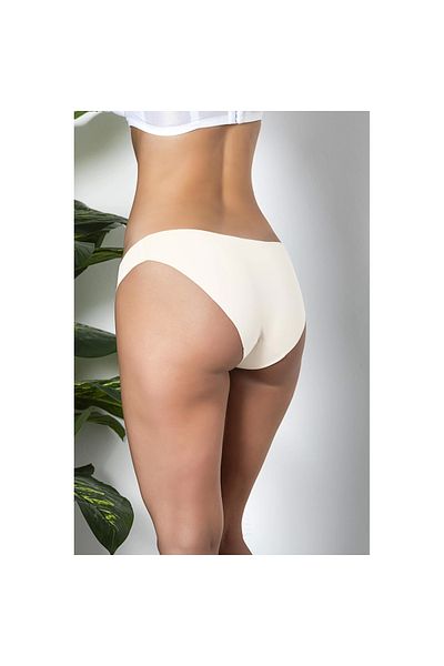 Marsilyan - 3-Piece Seamless, Non-Marking, Laser Cut, Slip Panties Ecru (Mgp21261)