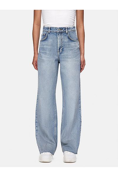 Ltb Pantaloni de jeans Danıca L cu talie înaltă cu picioare largi