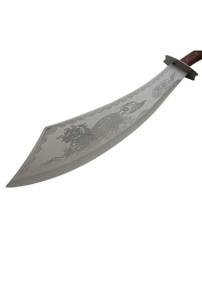 Depox IdeallStore® hunting machete, Dragon Stance, stainless steel, 65 cm, silver, sheath included