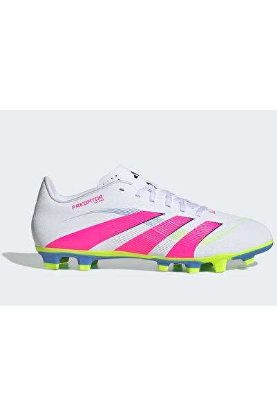 adidas حذاء Predator Club Fg/Mg شبه احترافي للرجال باللون الوردي