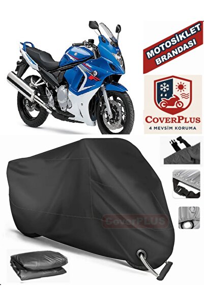 MotoEN قفل أسود متوافق مع سوزوكي GSX 650 F موتور القماش المشمع للدراجات النار...