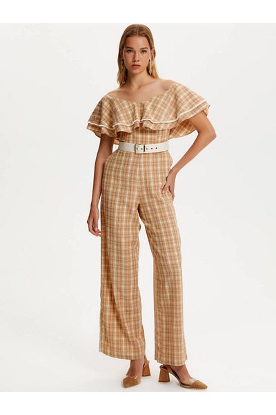 Nocturne Ruffle Detailed Jumpsuit