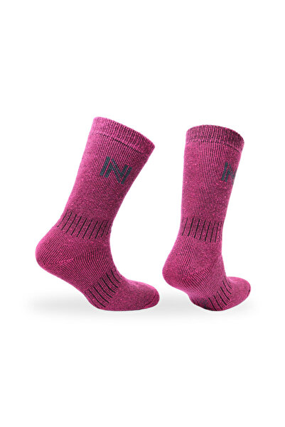 NORFOLK Nordique Merino Thermal Outdoor Socks - Full Cushioned, Magenta