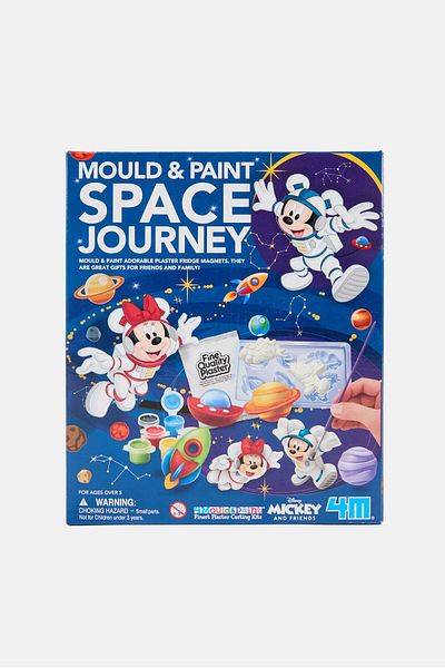 Disney Mickey And Friends Mould And Paint Space Journey