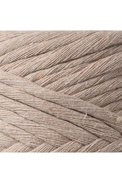 shop La Mia Boho Ανοιχτό Μπεζ Twist Macrame Rope - L049 - 33984