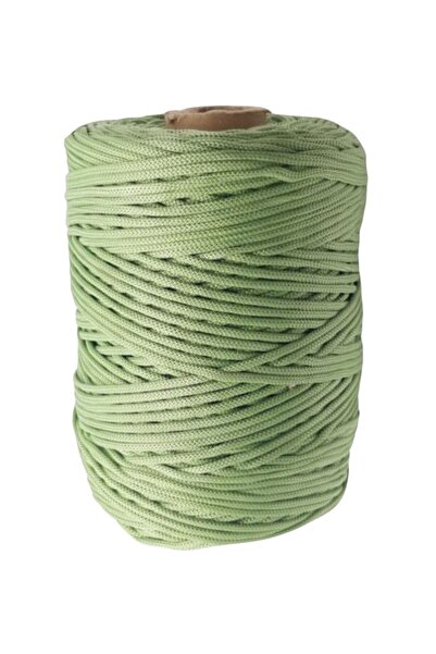 Twin Store حبل مكرامية 3 مم بوليستر أخضر