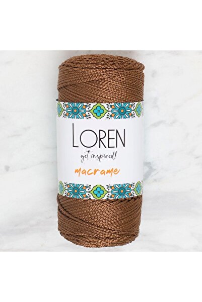 Twin Store خيط ماكرامي بني للحياكة اليدوية - Rm 0200 - 34349