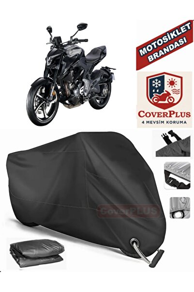 MotoEN Black Lock Compatible Zontes 350 R Motor Tarpaulin Motorcycle Tarpauli...