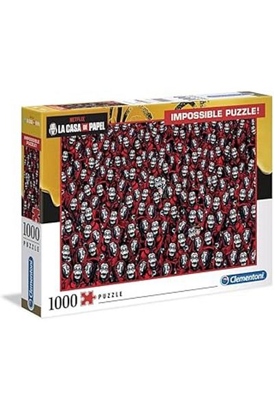 CLEMENTONI - 39527 - La Casa De Papel Adult Puzzle - Impossible - 1000 Pieces