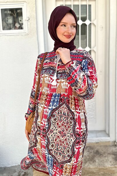 Gizce Red Bridal Dress