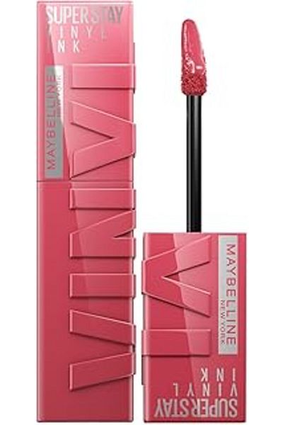 Mu Art Maybelline New York Super Stay Vinyl Ink Long Lasting Liquid Glossy Lipstick 160 Sultry