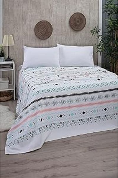 Mu Art Cuvertură de pat dublă Mulberry Fierce Pique 200 X 230