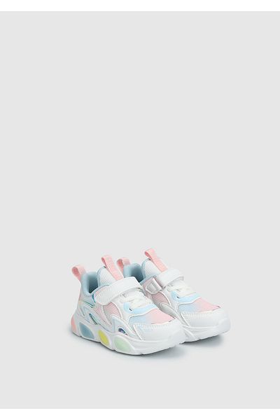 pepino Tenis pentru fete alb-roz