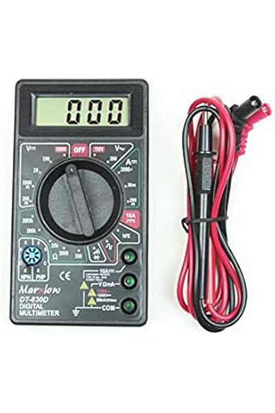Marxlow Dt-830D Dijital Multimetre Avometre - Digital Ölçü Aleti - Akım, Volt...