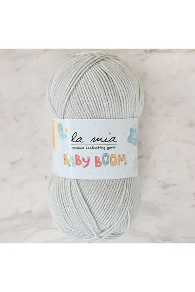 SAVA HOME COLLECTİON Прежда за плетене La Mia Baby Boom светло зелена - 1493 - 34142