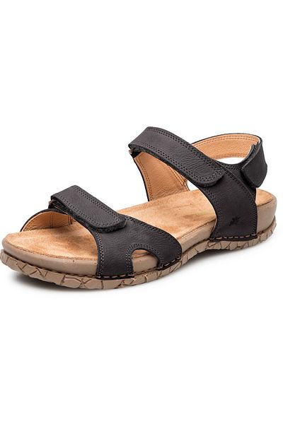 El Naturalista Komfortní sandály pro Damen in schwarz