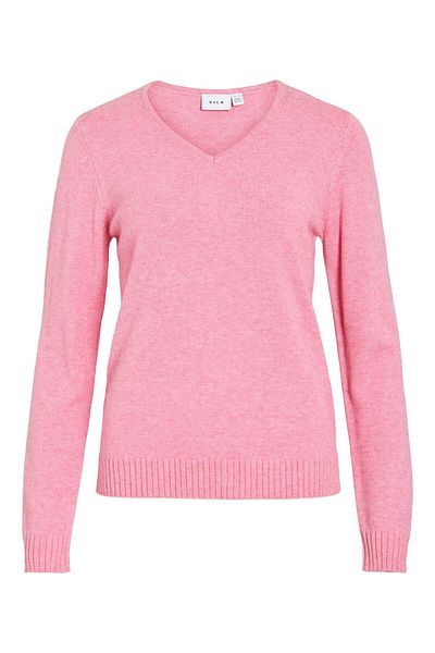 VILA Strickpullover VIRIL V-Ausschnitt