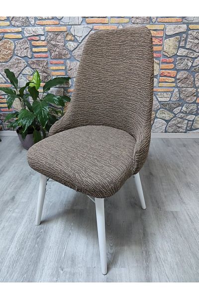 COVER TEKSTİL ΔΑΧΤΥΛΙΔΙ ΚΑΡΕΚΛΑ ΜΕ ΜΠΡΑΣΙΛΙΑ ΜΟΝΤΕΛΟ Κουζίνα ΕΣΤΙΑΤΟΡΙΟ Σαλόνι Κάλυμμα καρέκλας ΞΥΛΟ ΚΟΥΛΟΥΡΙ