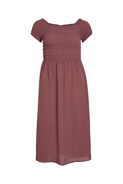 VILA Gesmoktes Kleid VIRITA Midi